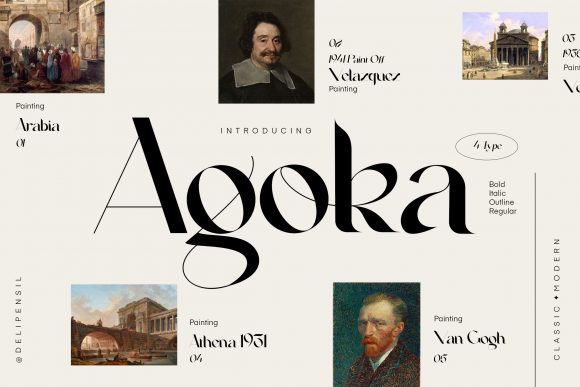 Agoka: The Serif Typeface for Clear Campaigns