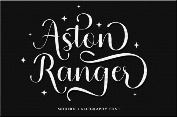 Aston Ranger: The Handwritten Typeface for Clear Campaigns