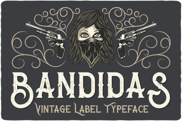 Bandidas: Bold Display Font for Makers