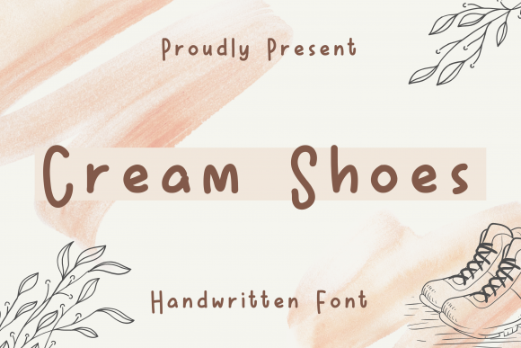 Cream Shoes Font for Modern Web Design