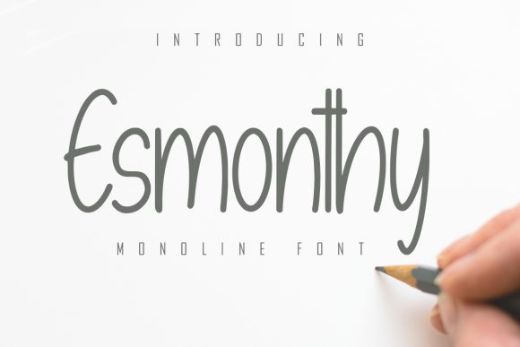 Esmonthy Font for Modern Web Design