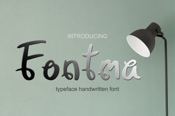 Fontma: A Playful Handwritten Typeface for Modern Brands