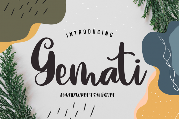 Gemati Font Review: The Dreamy Script for Elegant Designs