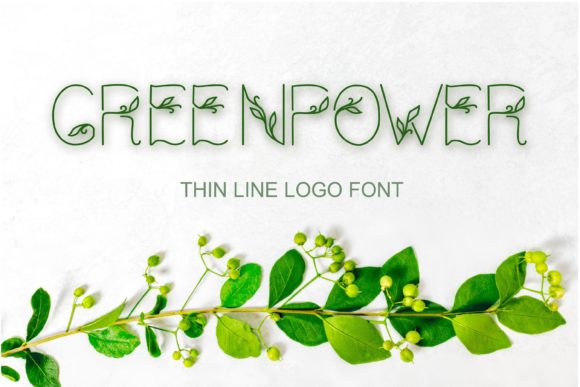 Greenpower: A Romantic Typeface for Editorial Design