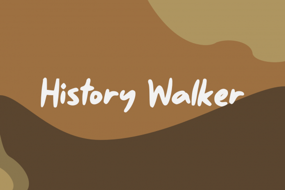 History Walker: A Handwritten Font for Makers