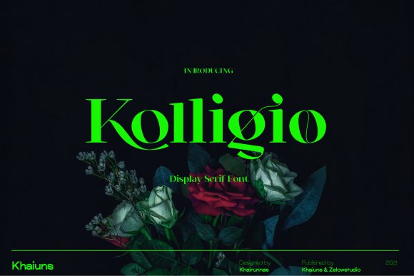 Kolligio: The Elegant Serif Font for Modern Brands