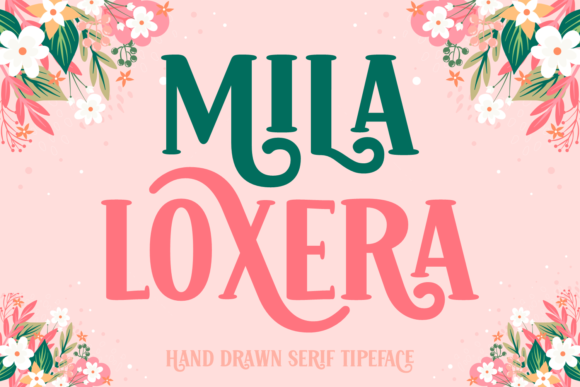 Mila Loxera: The Bold Serif Font for Branding