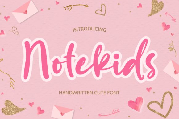 Notekids: The Handwritten Font for Clear Campaigns