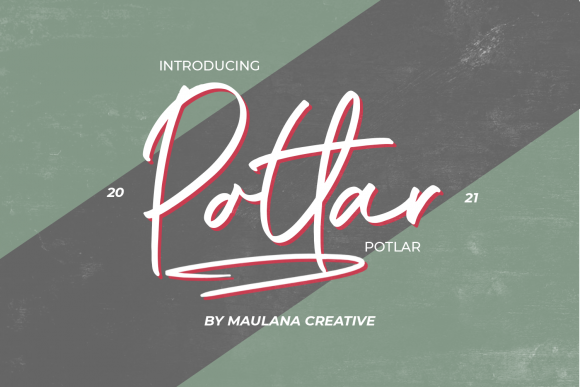 Potlar: A Sweet Handwritten Font for Editorial Design