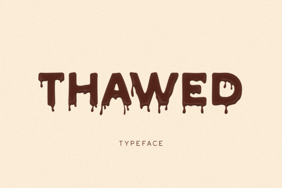 Thawed: A Playful Decorative Font for Campaigns